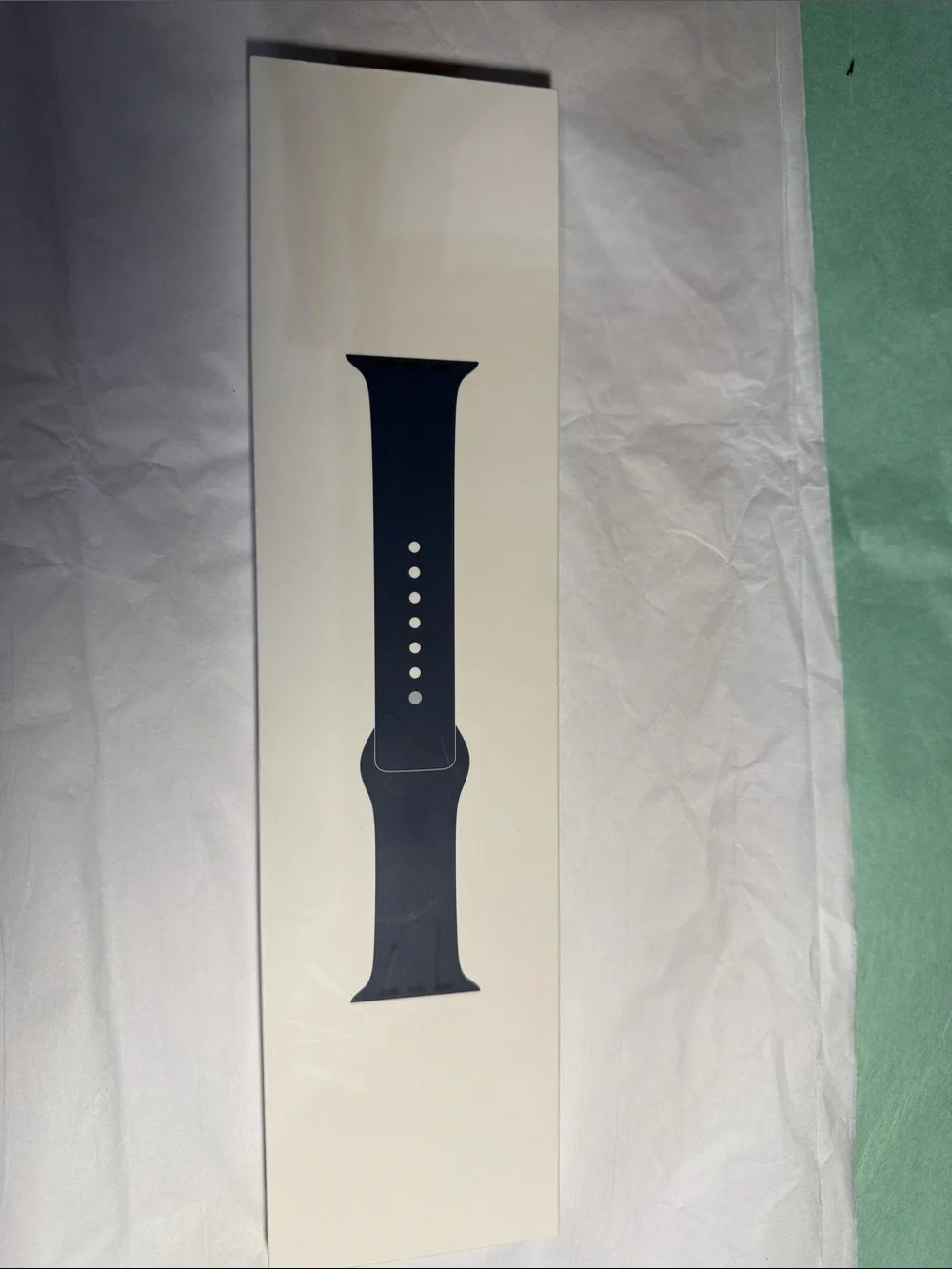 Apple Abyss Blue Silicone Sport Band for Apple Watch 38mm, 40mm, 41mm, & 42mm